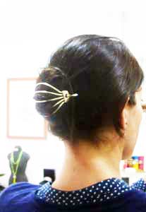 barrette � chignon