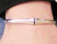 bracelet bambou argent 1