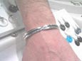 bracelet croisillon argent 1